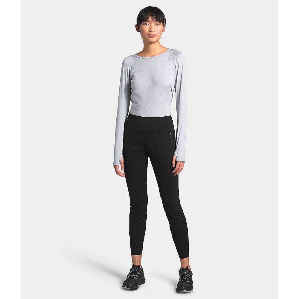 The North Face Paramount Hybrid High-Rise Γυναικεια Κολάν - Μαυρα (QFCJ84512)